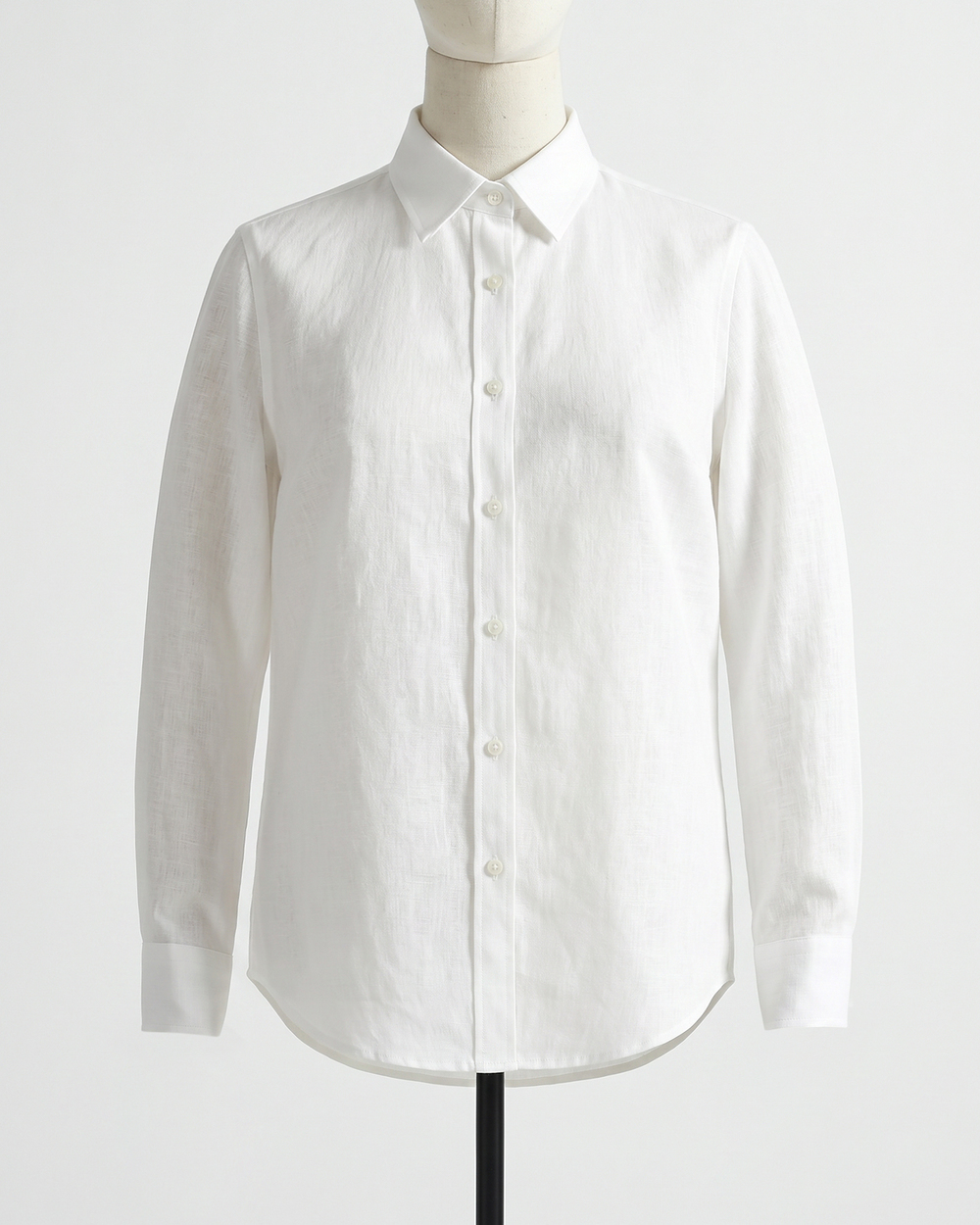 100% European Linen Long Sleeve Shirt